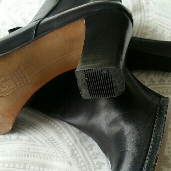 Italian leather booties - Picture 3 of 5